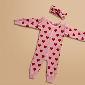 Sweetheart Onesie & Headband Set