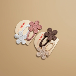 Blossom Daisy Snap Clip Set – 4 Pack