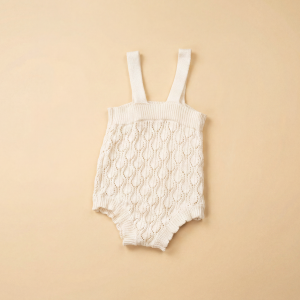 The Willow Knit Cotton Romper
