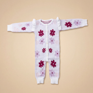 Blossom Garden Knit Romper