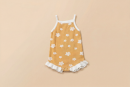 The Honey Blossom Knit Romper