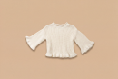 “Luna Frill” Cotton Knit Jumper